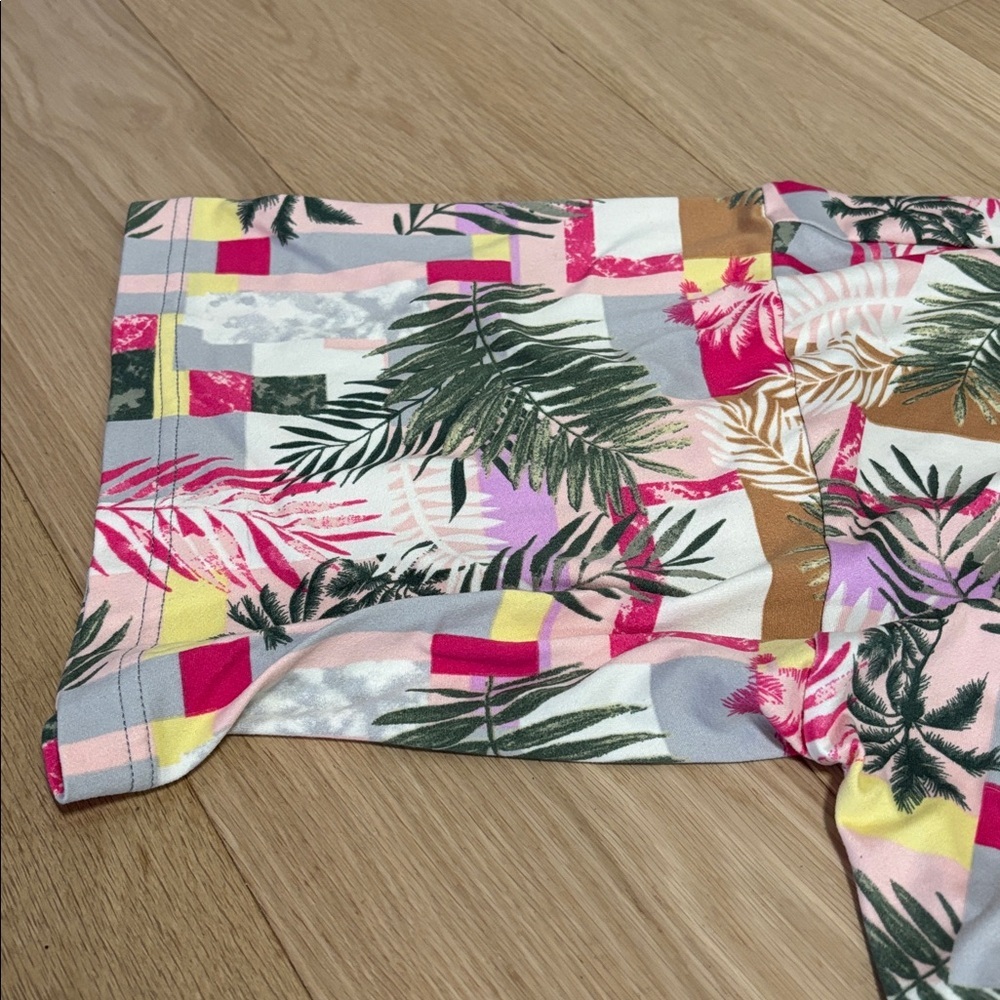 MEXX (XL) Tropical Floral Robe Soft Loungewear Soft Stretch Cozy Oversize NEW - Picture 7 of 14